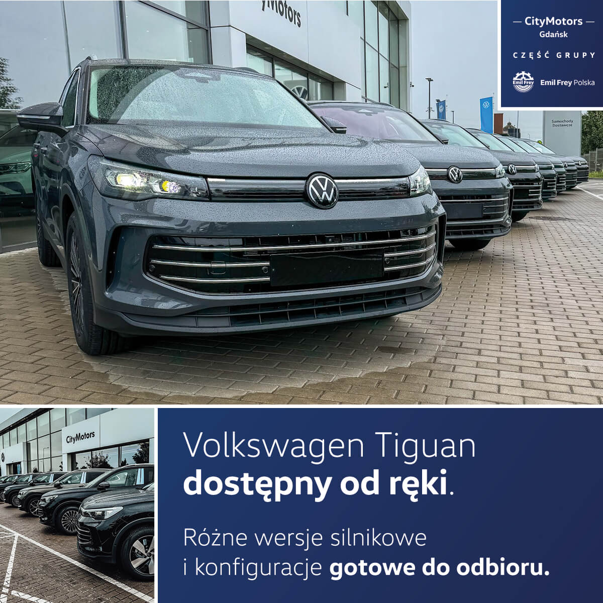 Nowy Tiguan dostępny od ręki