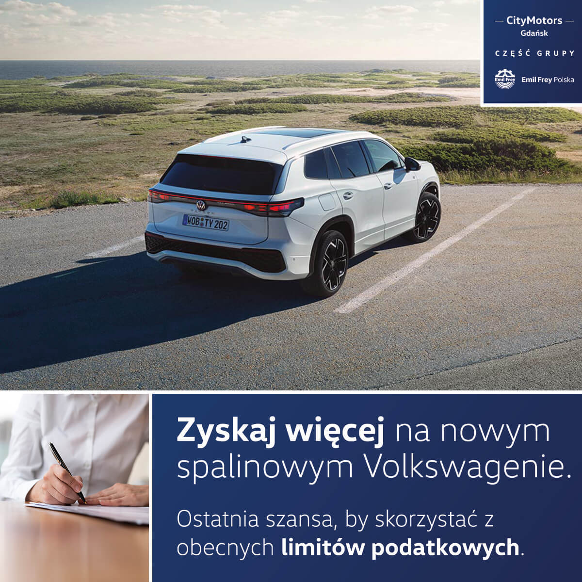 Volkswagen z korzyścią podatkową