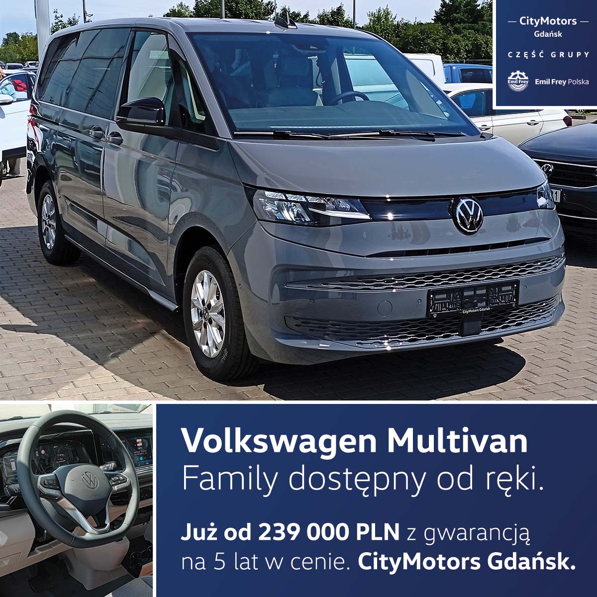 Multivan Family od ręki w cenie 239 000 zł