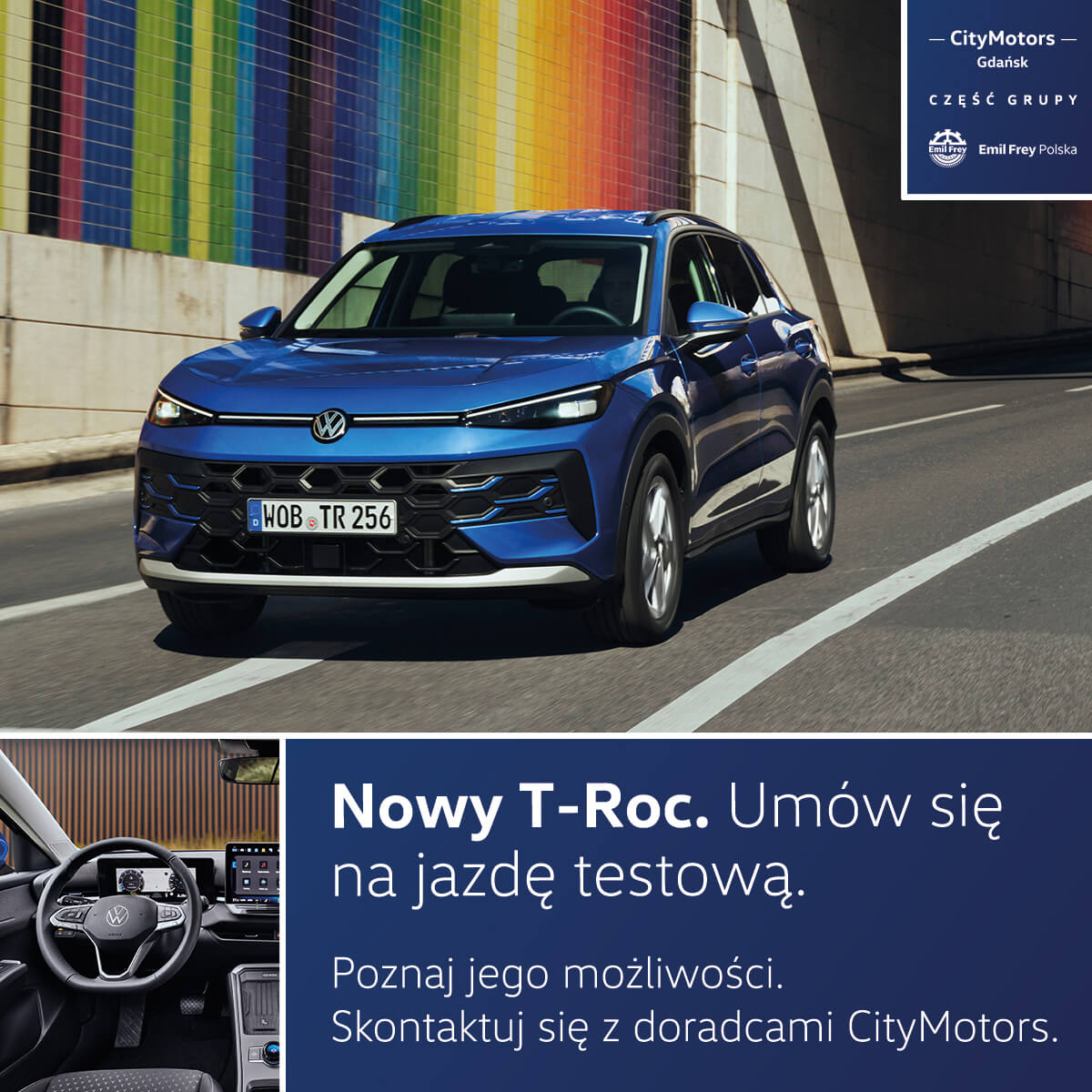 Nowy T-Roc – umów się na jazdę testową