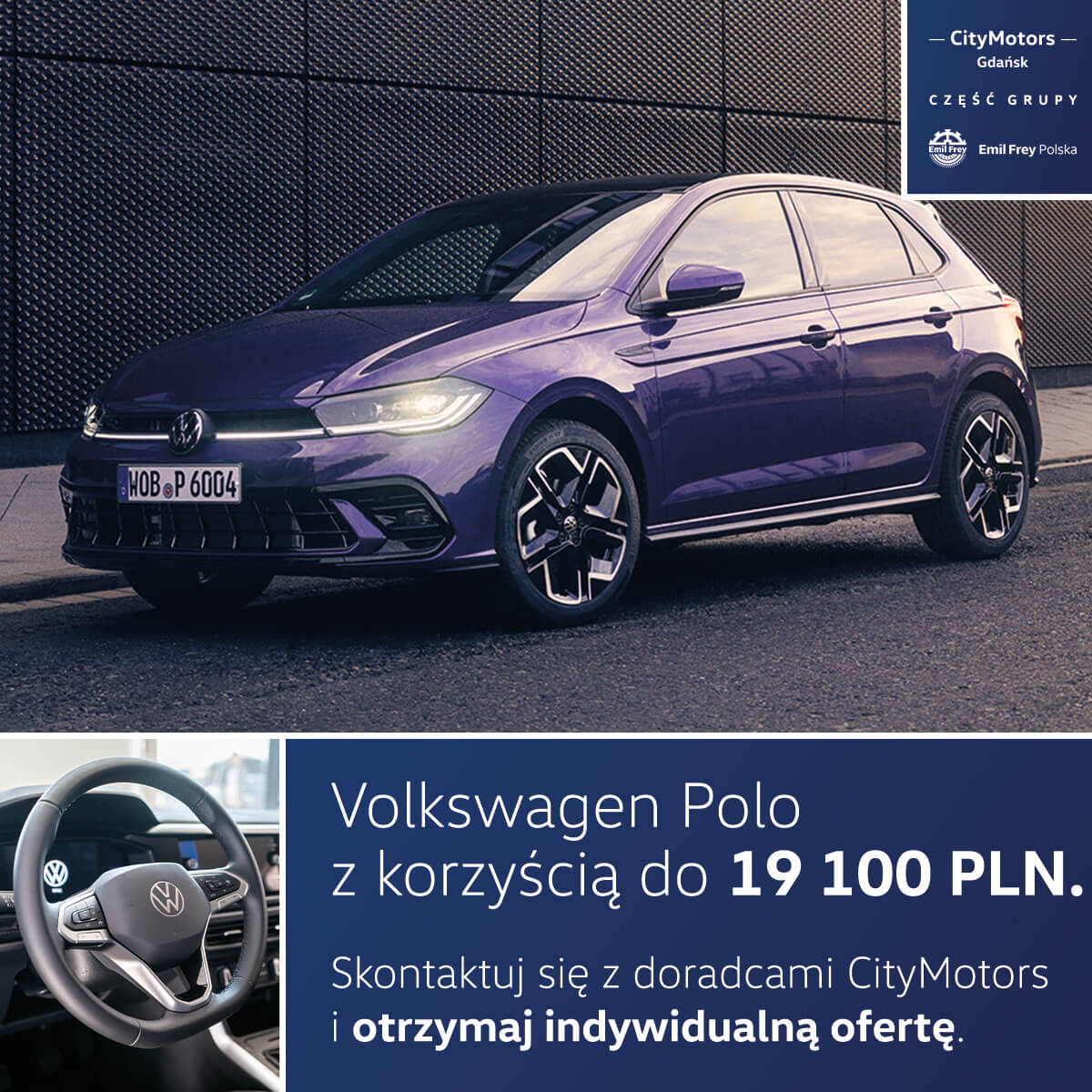 Volkswagen Polo z korzyścią do 19 100 PLN
